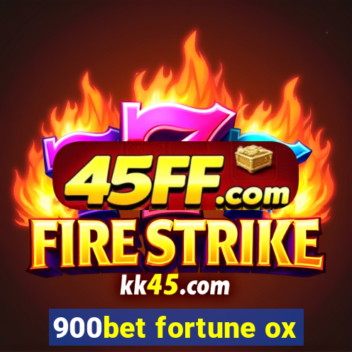 900bet fortune ox